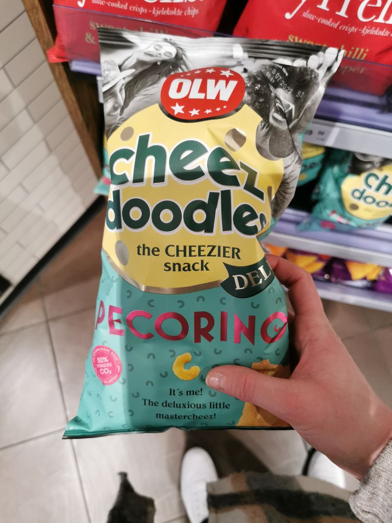 Cheese doodles pecorino, OWL Noba