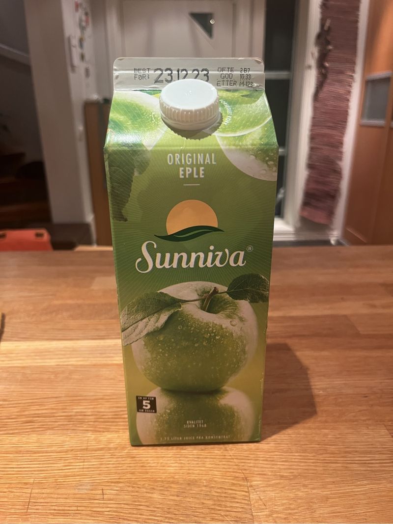 Sunniva eplejuice