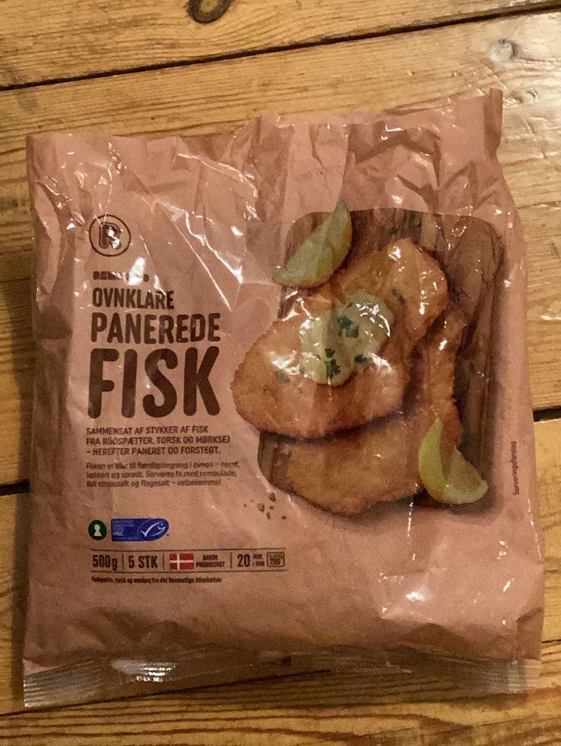 Ovnklare Panerede Fisk