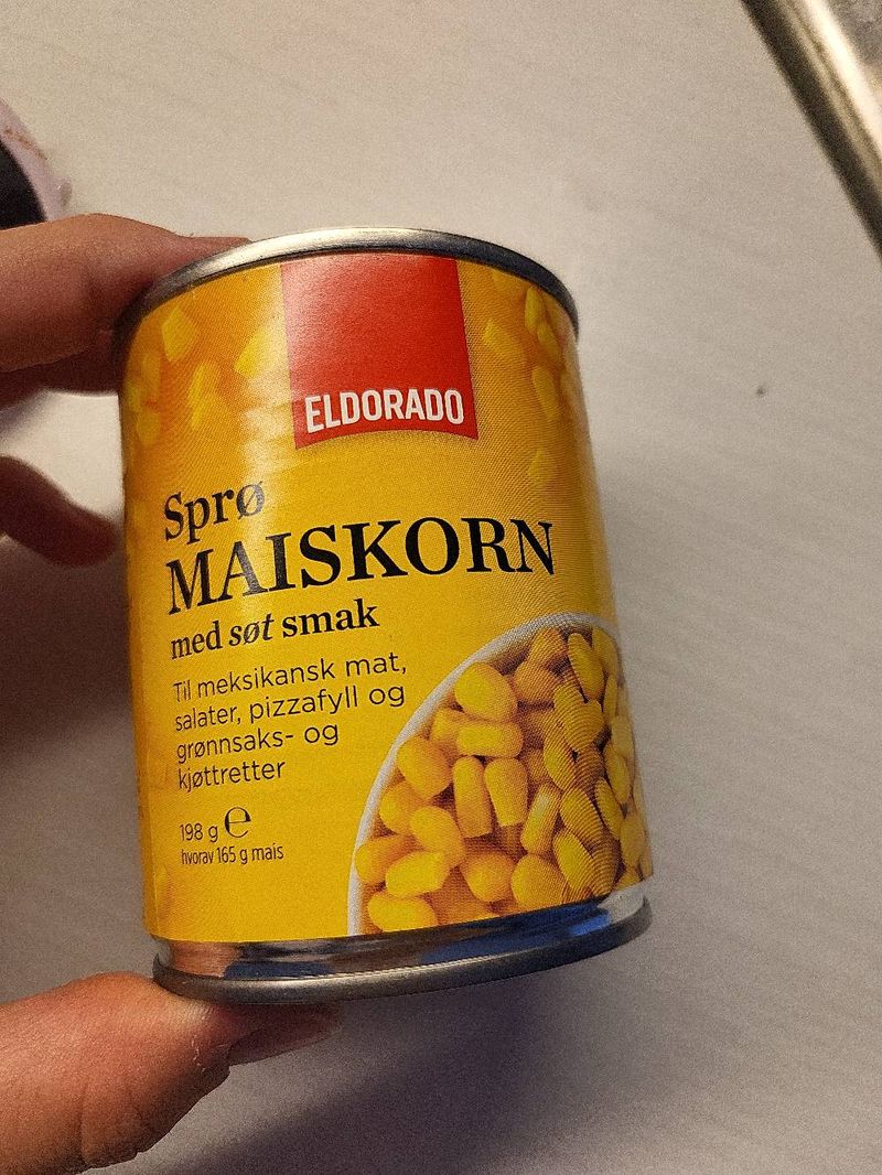 Sprø Maiskorn