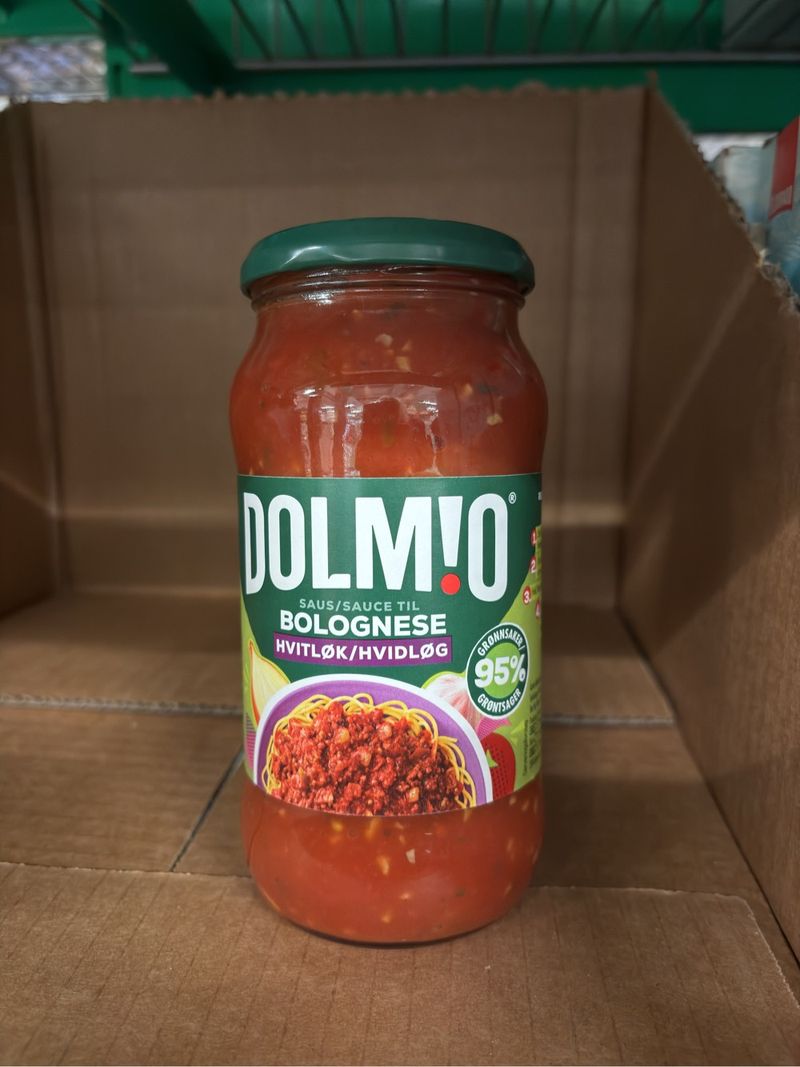 DOLM!O SAUS BOLOGNESE HVITLØK/HVIDLØG